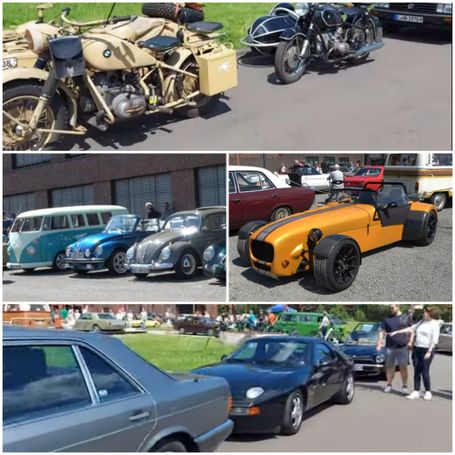 Oldtimer Revival an der Zeche Zollverein