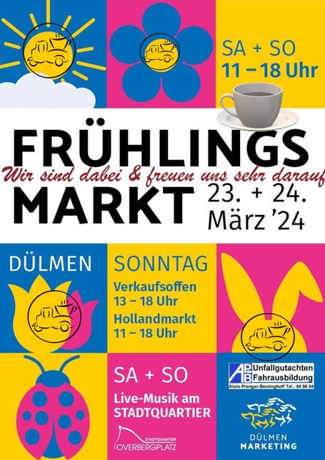 Frühlingsmarkt in Dülmen