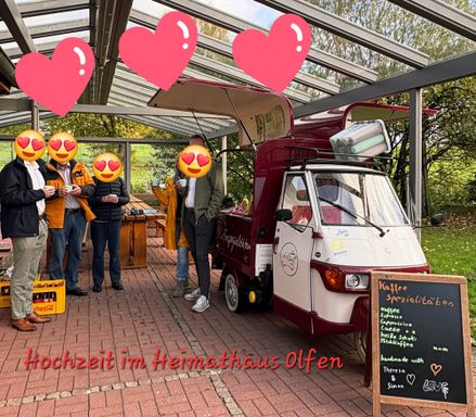 Hochzeit am Heimathaus Olfen