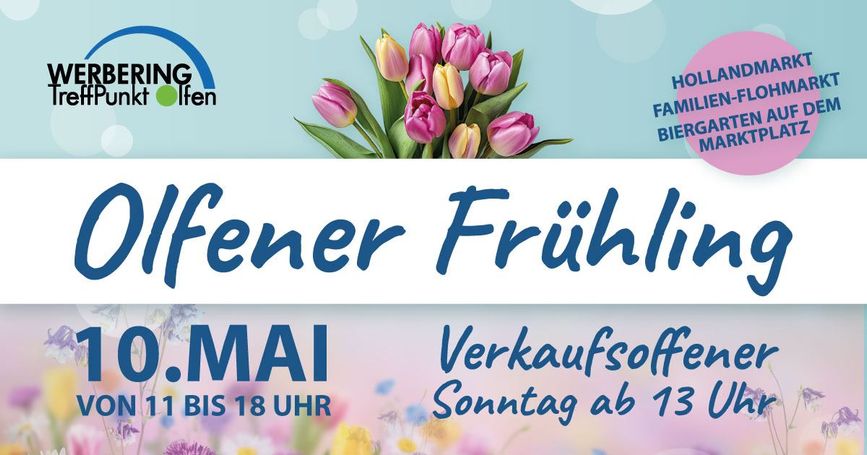 Hollandmarkt an Muttertag